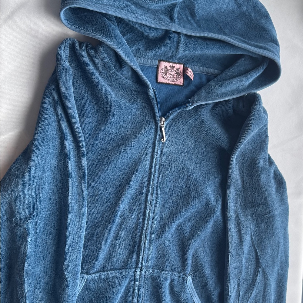 Blue Juicy Couture zip up